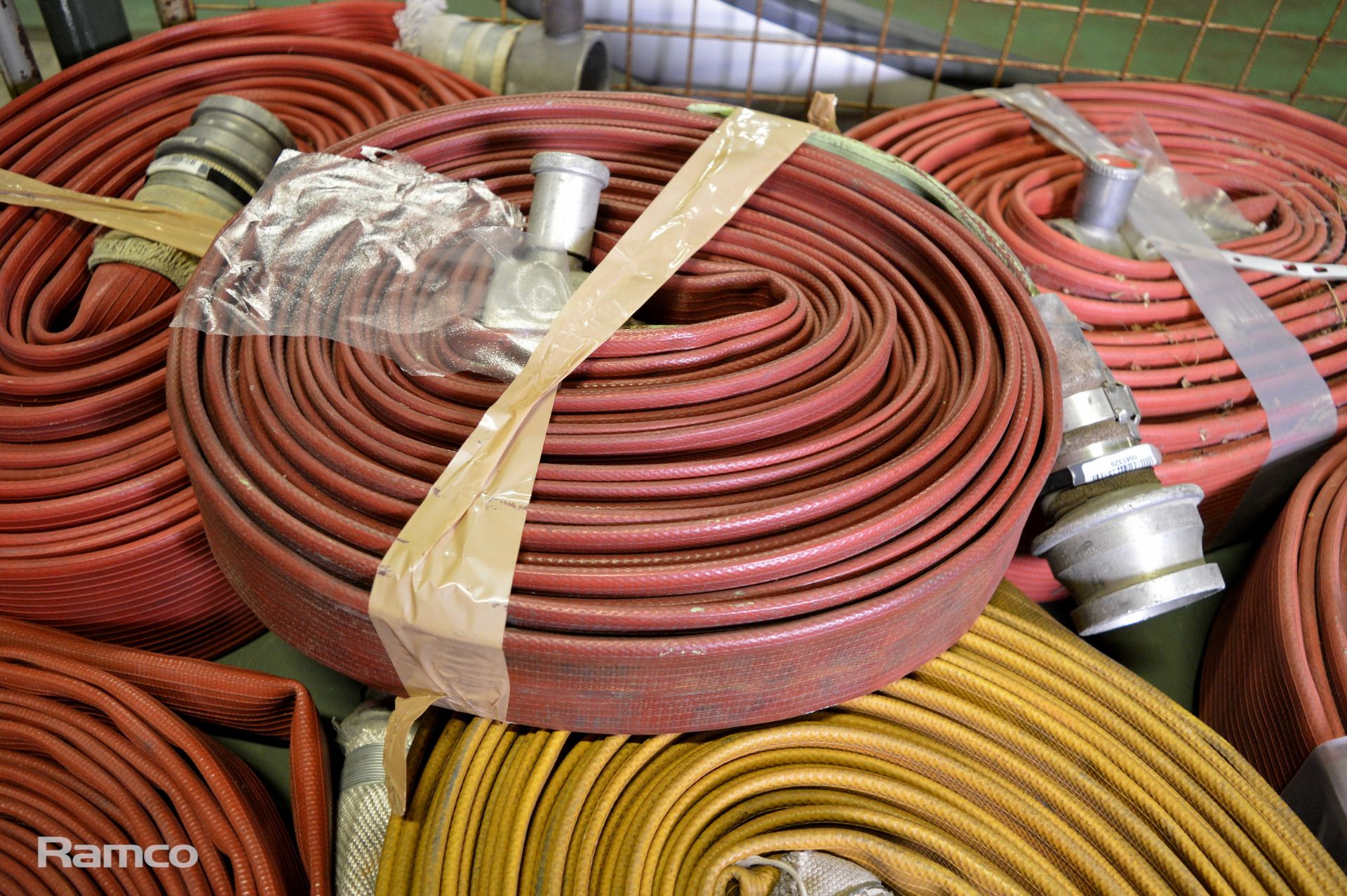 7x Various lengths and sizes of layflat hose - Image 2 of 4