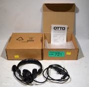 2x OTTO V4-10050 Lightweight Single Speaker HT1000 Series