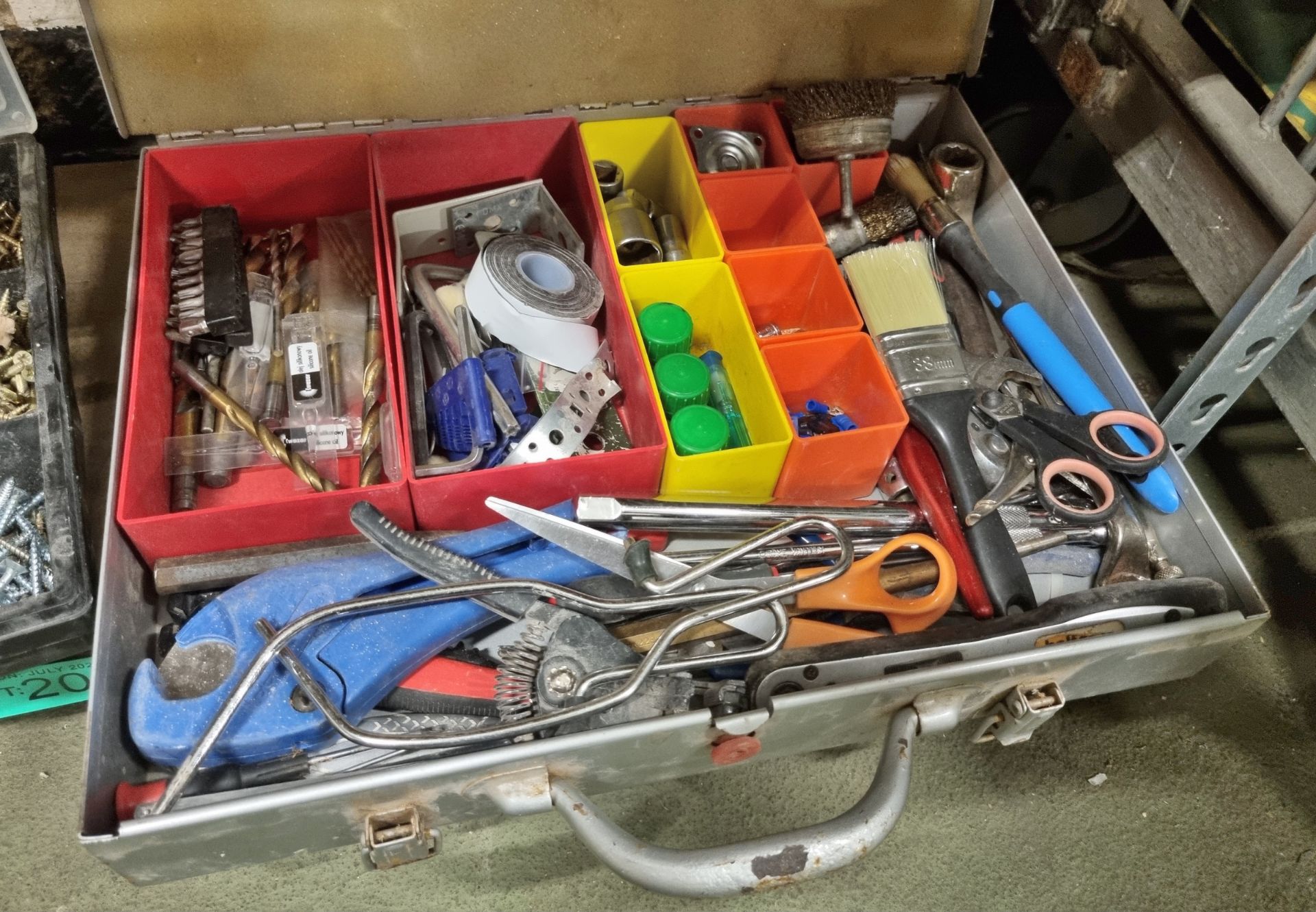 1x case of fixings & 1x case of various tools - Image 3 of 4