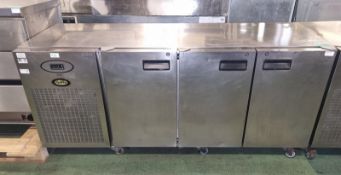 Foster Pro1/3H-A 3 door under counter fridge - 230V - 50Hz