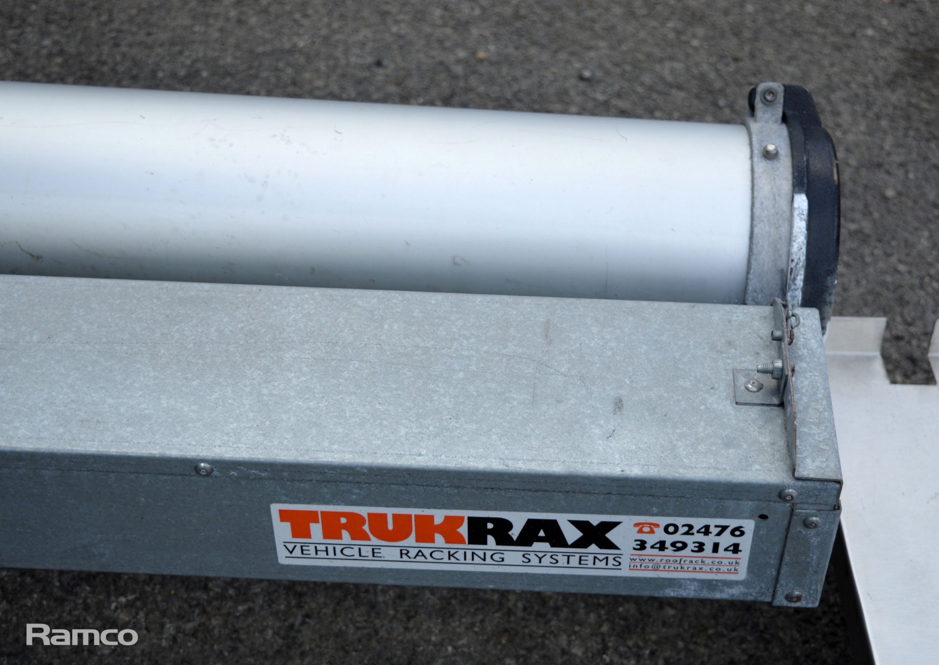 Saunders van roof rack 71 inch across 3-piece, Trukrax galvenise vehicle roof rack storage case - Image 5 of 5