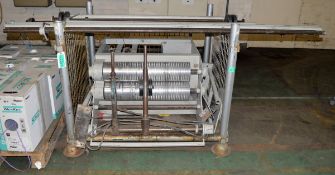 Core cutter machine with extension bars / accessories