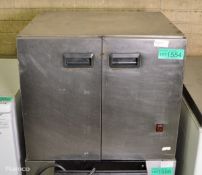 2 Door Stainless steel warming cabinet