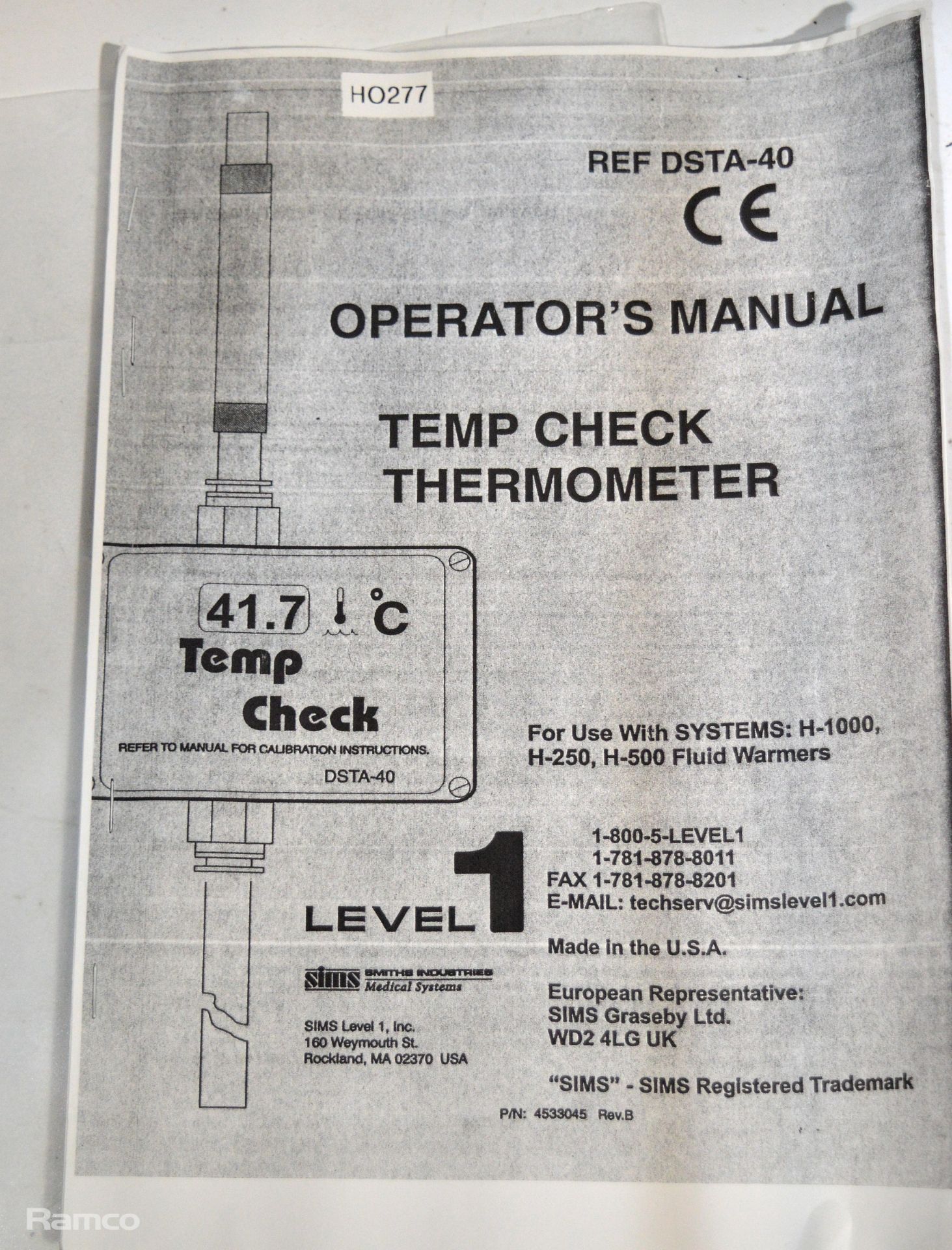 Calibration thermometer DSTA-40 - Image 3 of 5