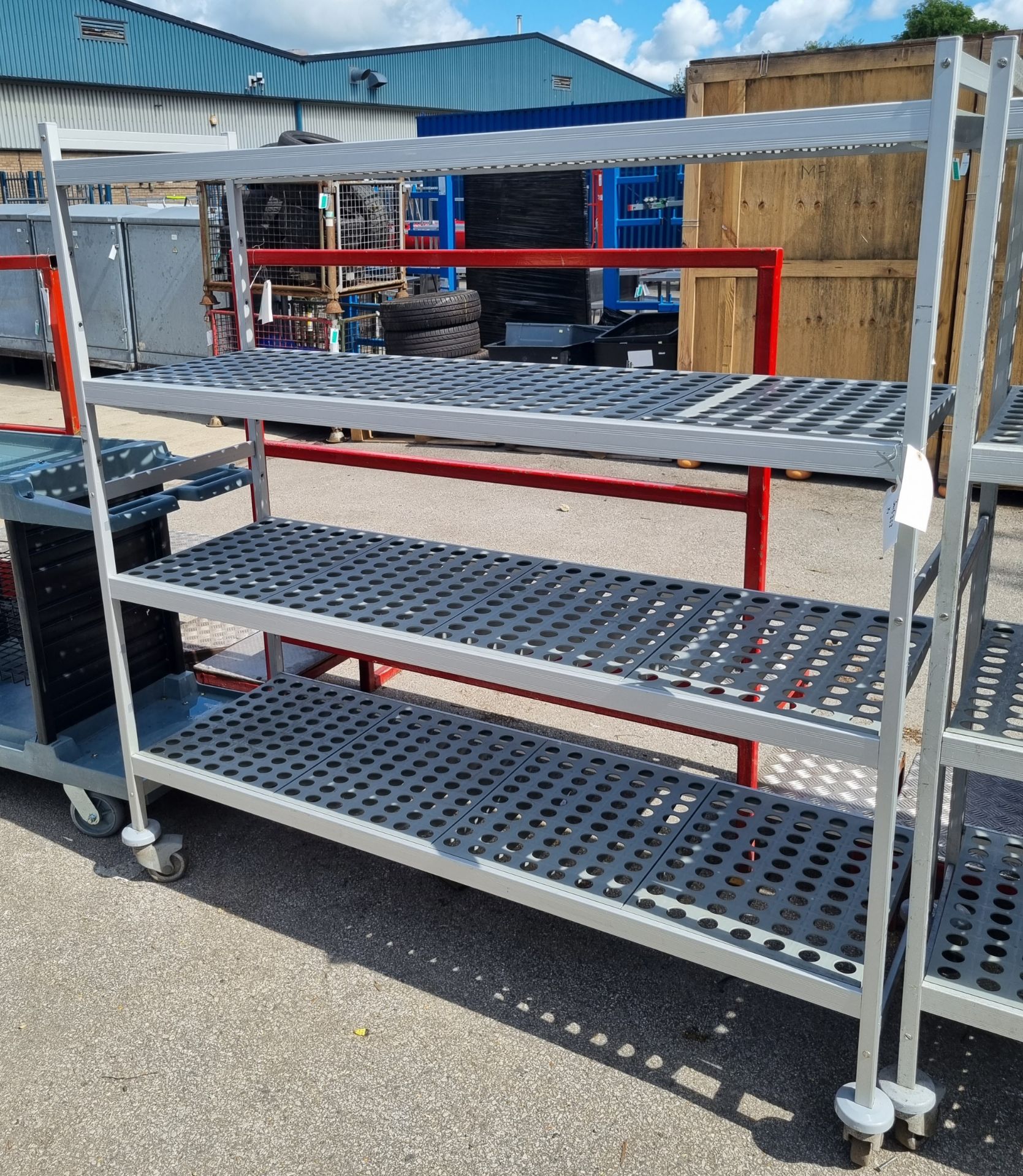 Fermod 4 tier racking - L174 x W56 x H179cm