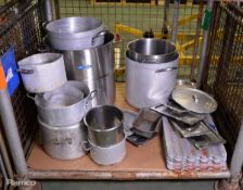 Various catering Cooking pots & trays