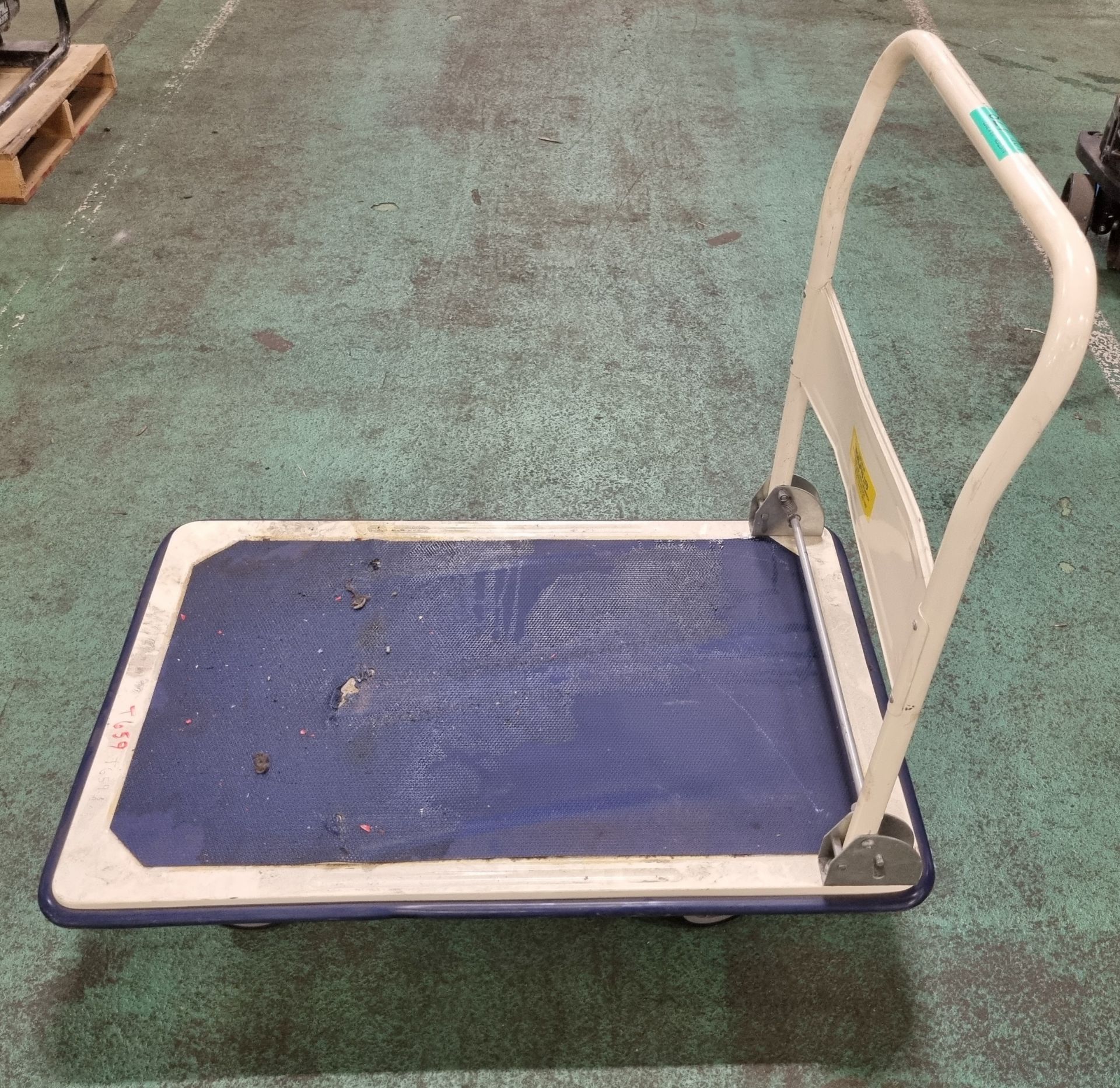 Worklifts LTD folding trolley L60 x W90 x H87cm