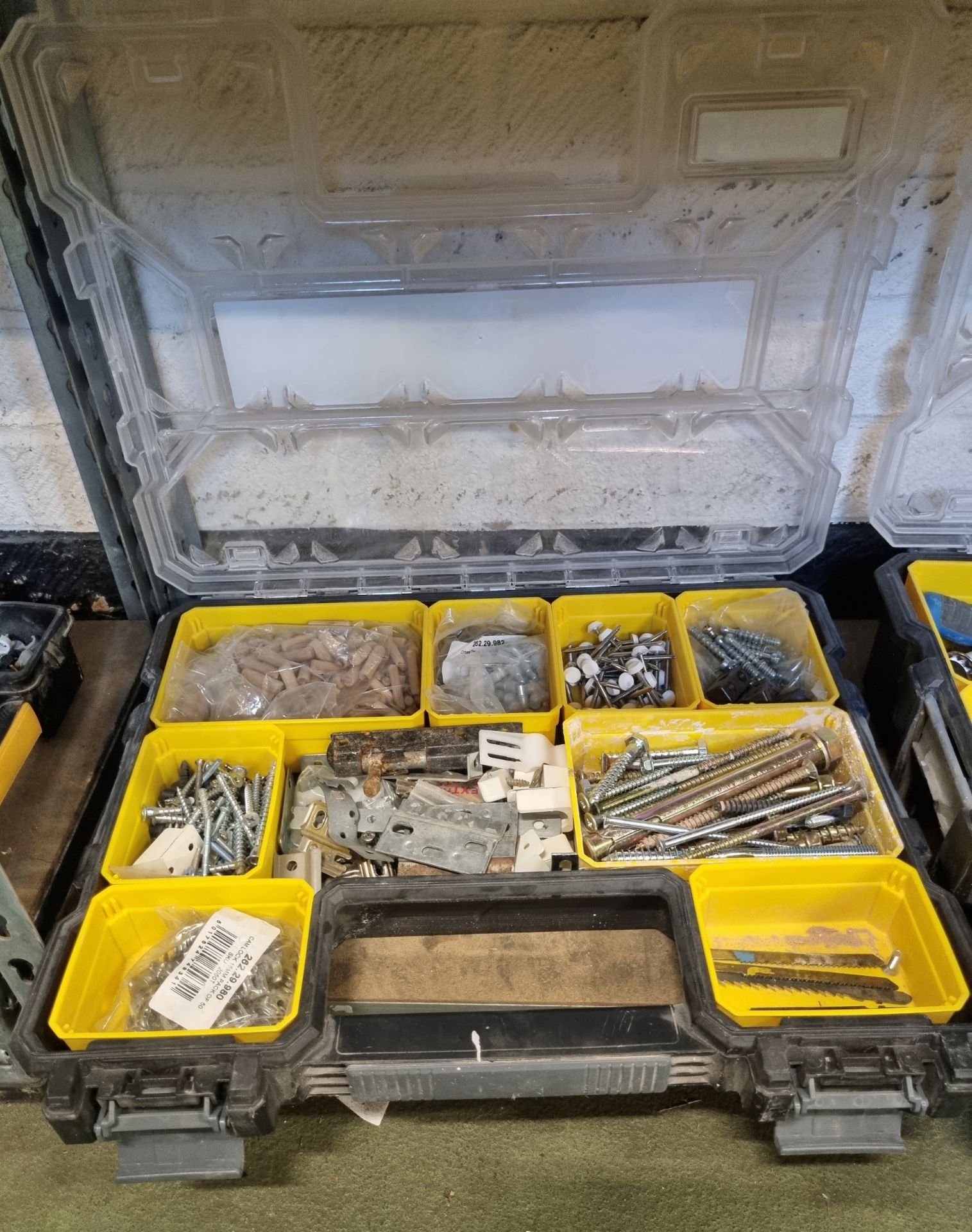 2x Stanley Fatmax cases with fixings - Image 2 of 5