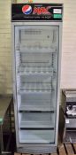 Frigoglass cmV 375(R600A) display fridge L60 x W63 x H206cm