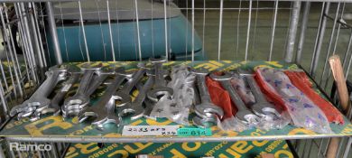 24x open end spanners - imperial