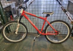 Commencal NEC Ultra tubing 27 speed hardtail mountain bike