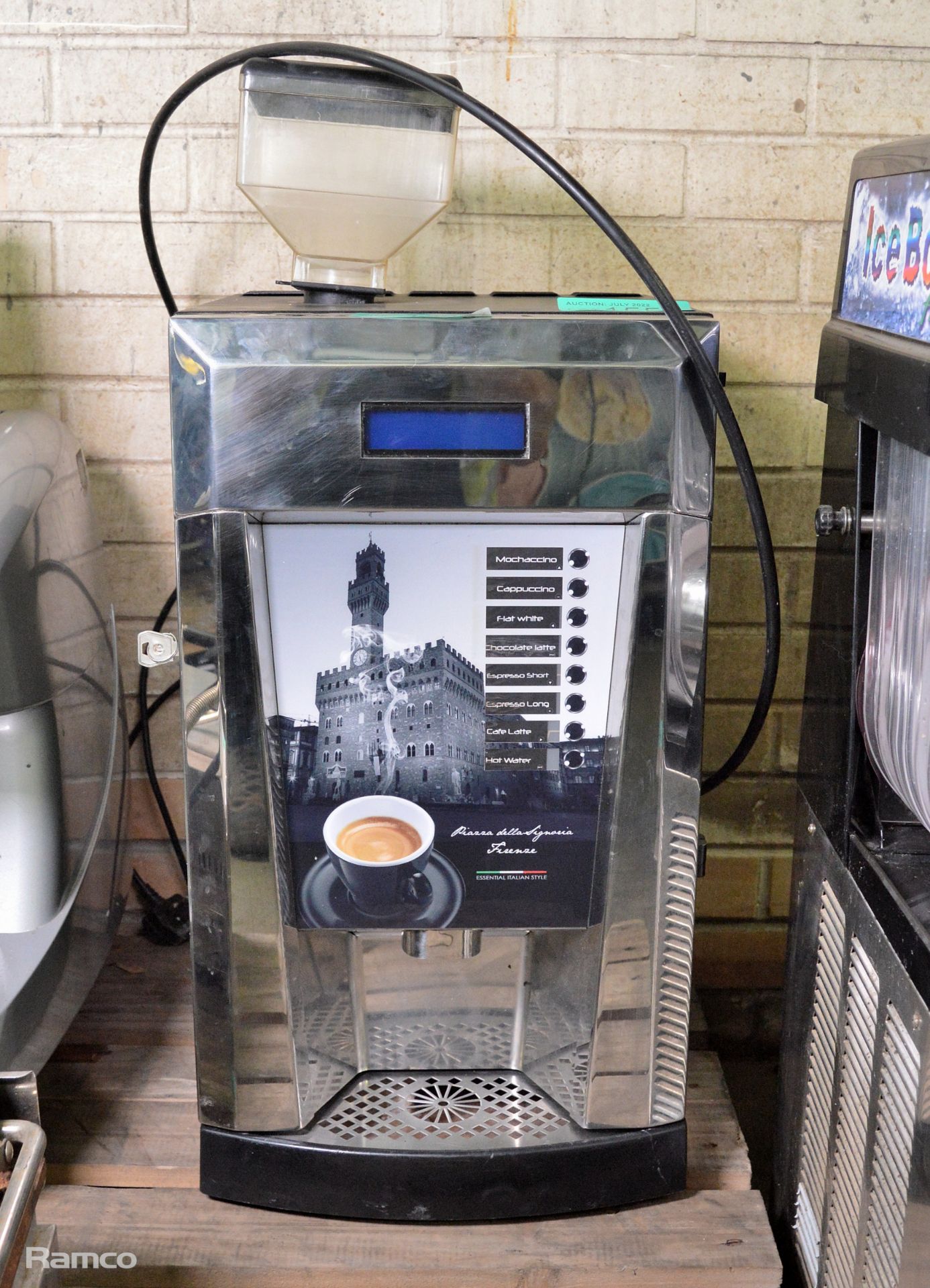 Coffee Machine with Bean Dispenser