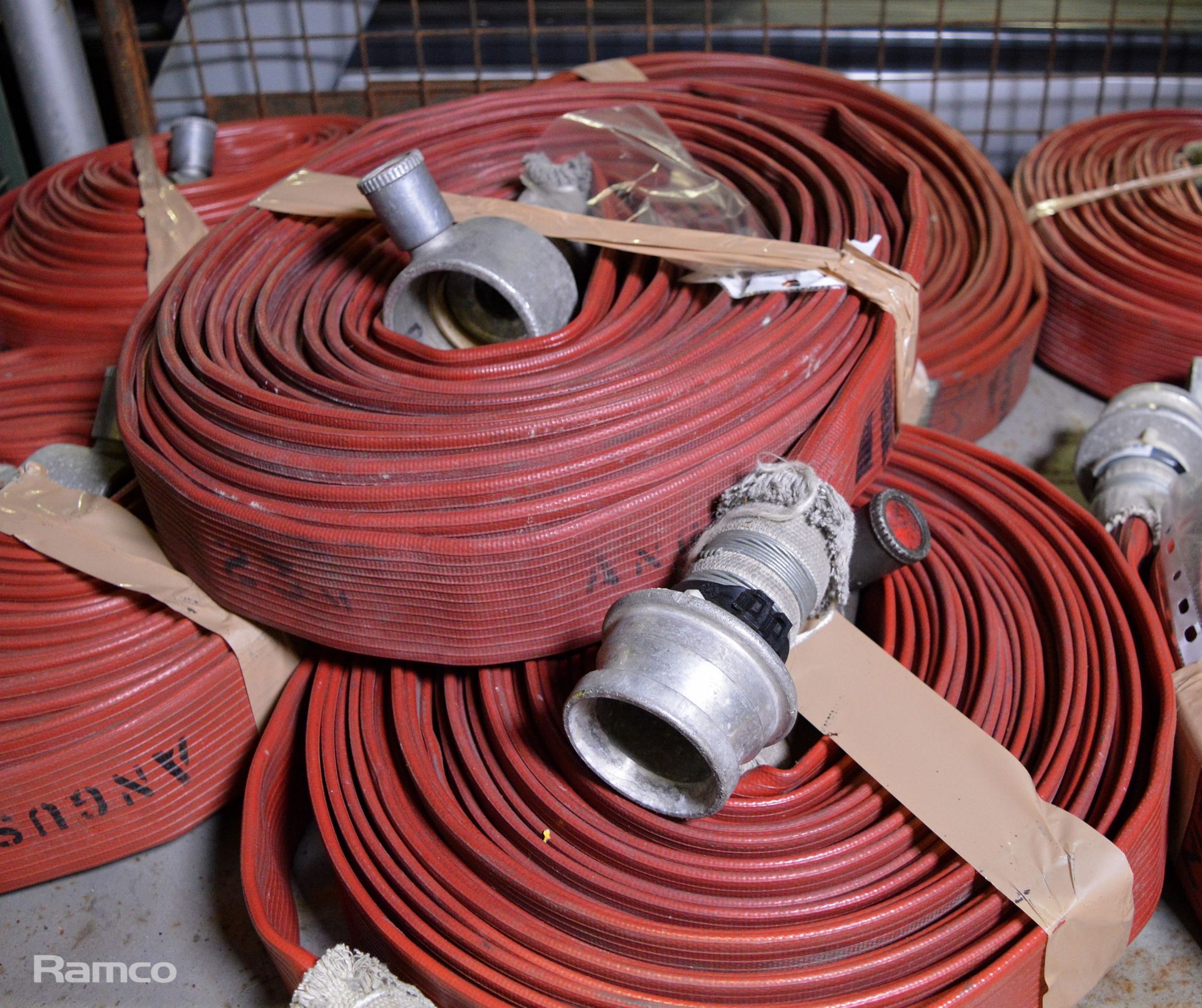 7x Various lengths and sizes of layflat hose - Image 2 of 3