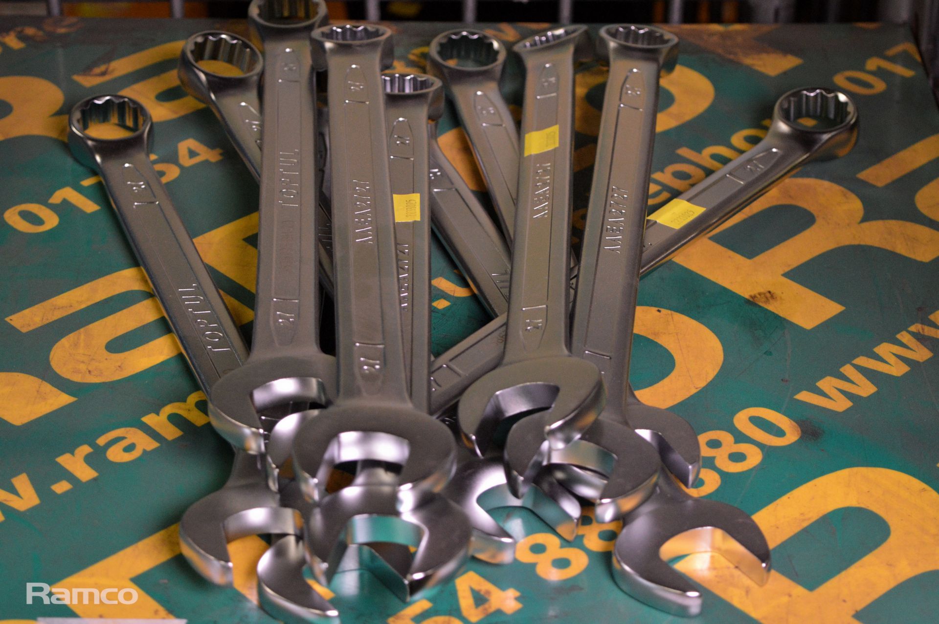 11x Toptul 27mm combination spanners