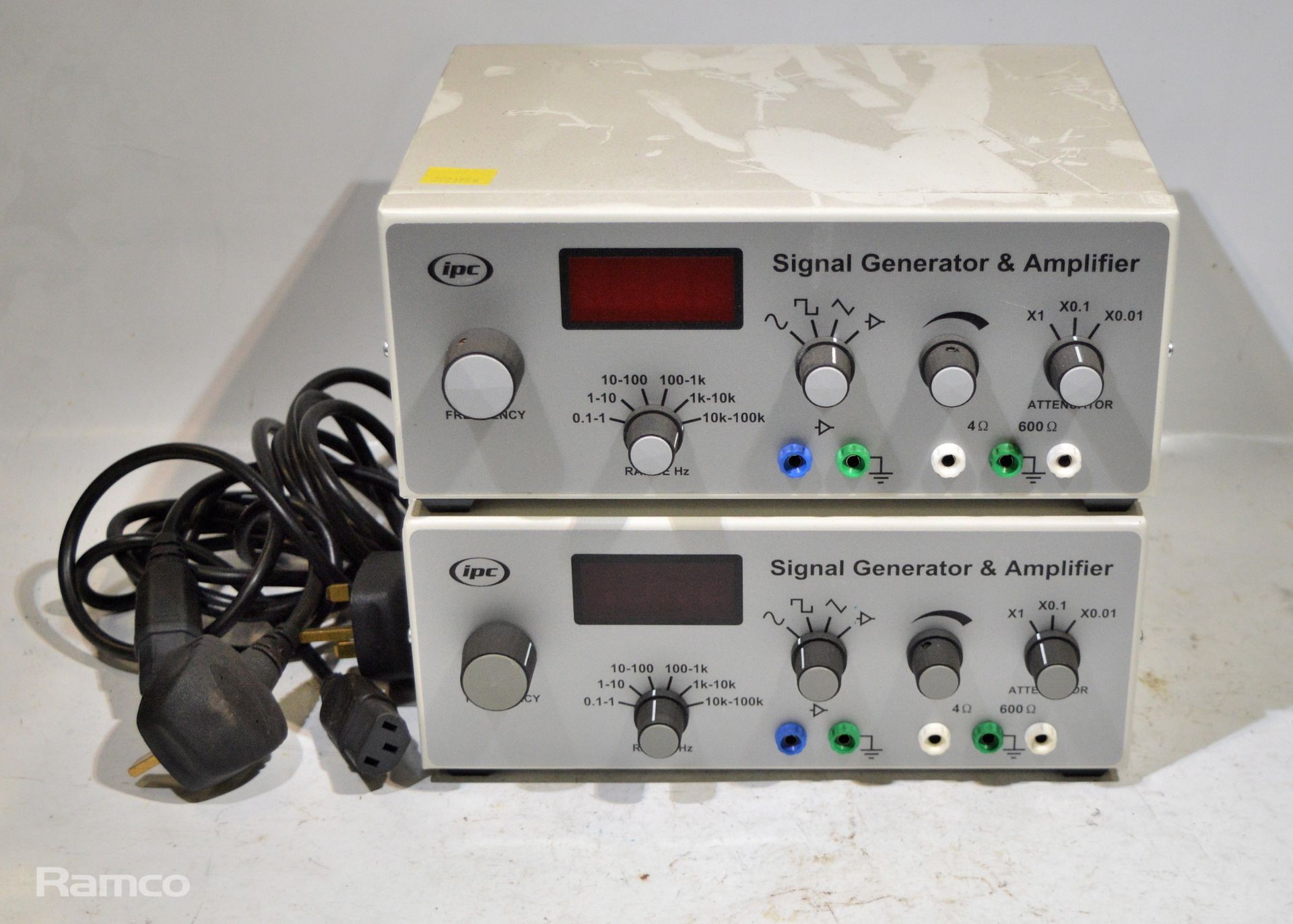 2x IPC -4885-W Signal Generator & Amplifier Units