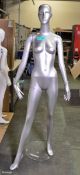 Display Mannequin - female full body - grey