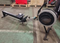 Concept 2 Rowing ergometer L83 x W230 x H124cm