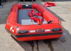 SIT ResQraft Flood 15 inflatable Airdeck boat