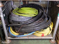 Various plastic piping