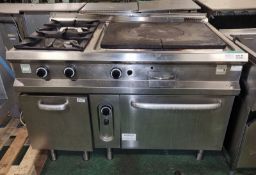 Salamander gas grill - L85 x W60 x H54cm