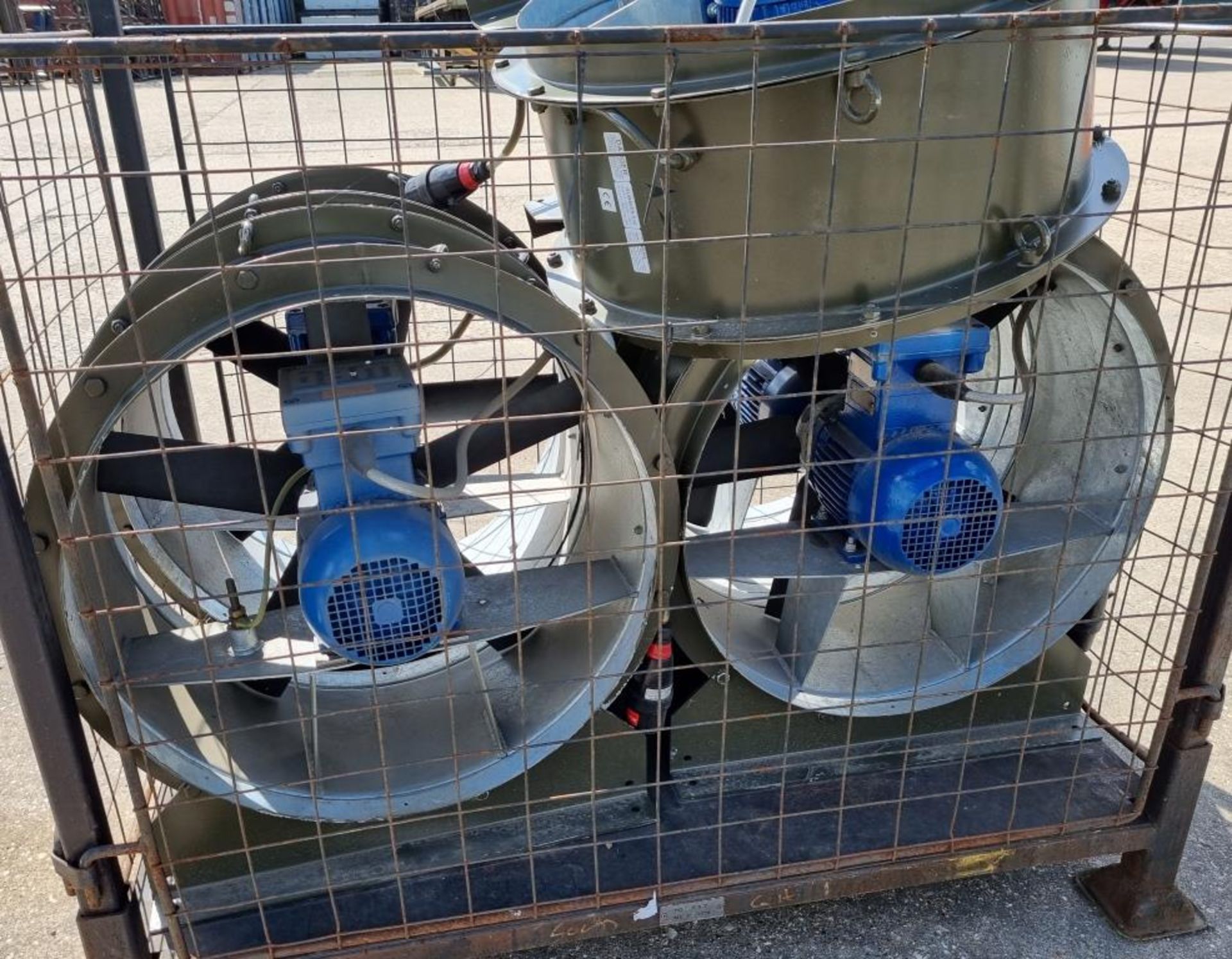 5x RUBB / ED / 332 industrial fan units - 415V / 3ph / 50hz with ATX PCX connectors with WEG motors - Image 5 of 9