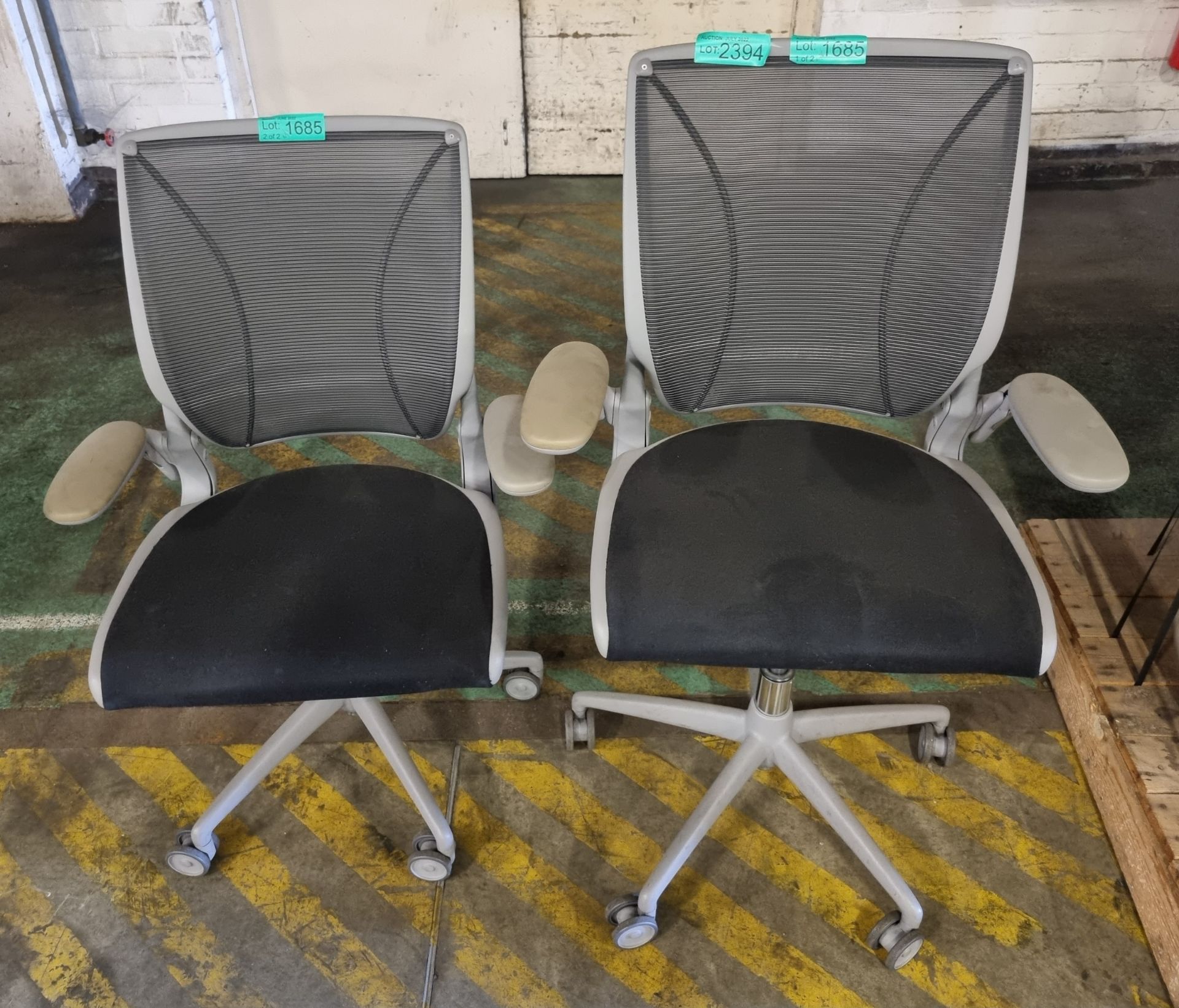 2x HumanScale Ergonomic Office Chair