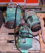 3x Leroy Somer Motor Units