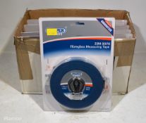 10x Draper Expert 20 m fibreglass measuring tapes