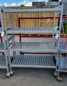 Fermod 4 tier racking - L120 x W56 x H179cm