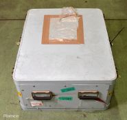 Aluminium heavy duty carry case