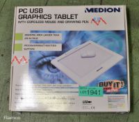 Medion computer USB graphics tablet