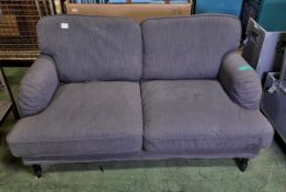 2 Seater Sofa - Grey - L1540 x W900 x H920mm