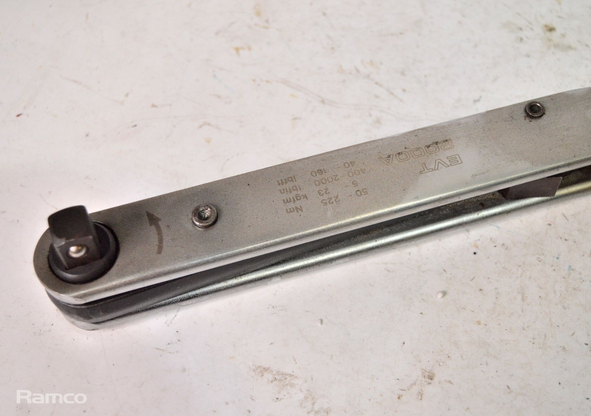 Britool EVT 20000A Torque Wrench 50-225 Nm - Image 2 of 3