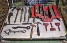 Assorted specialist tools