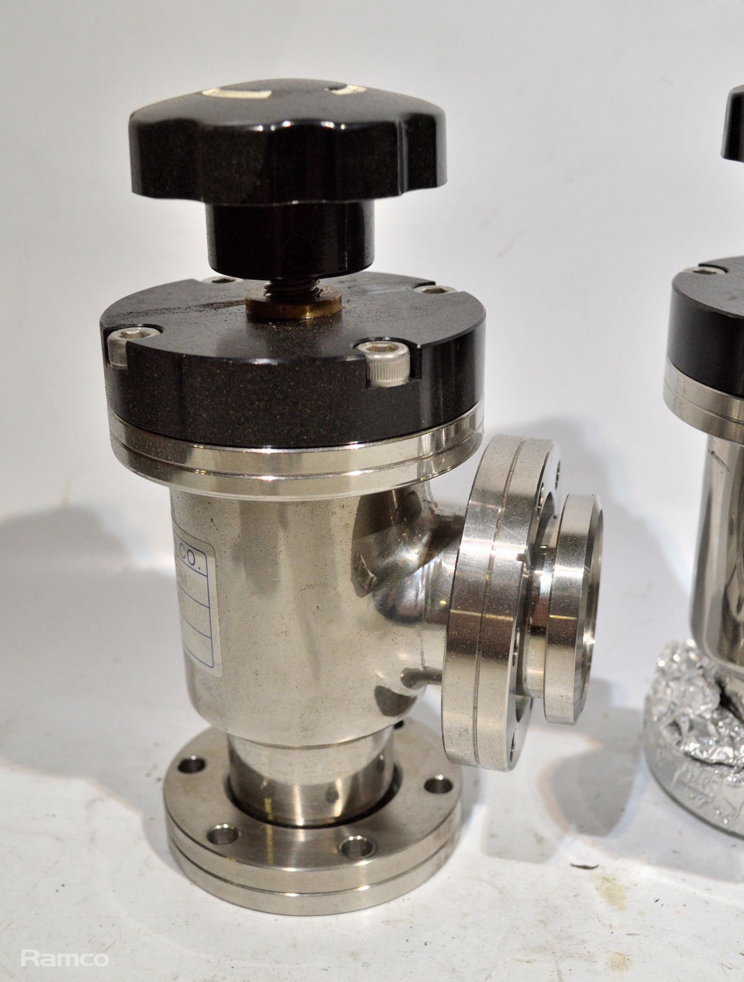 4x Scanwell Conflat Bellows Vacuum Valves - Image 2 of 5