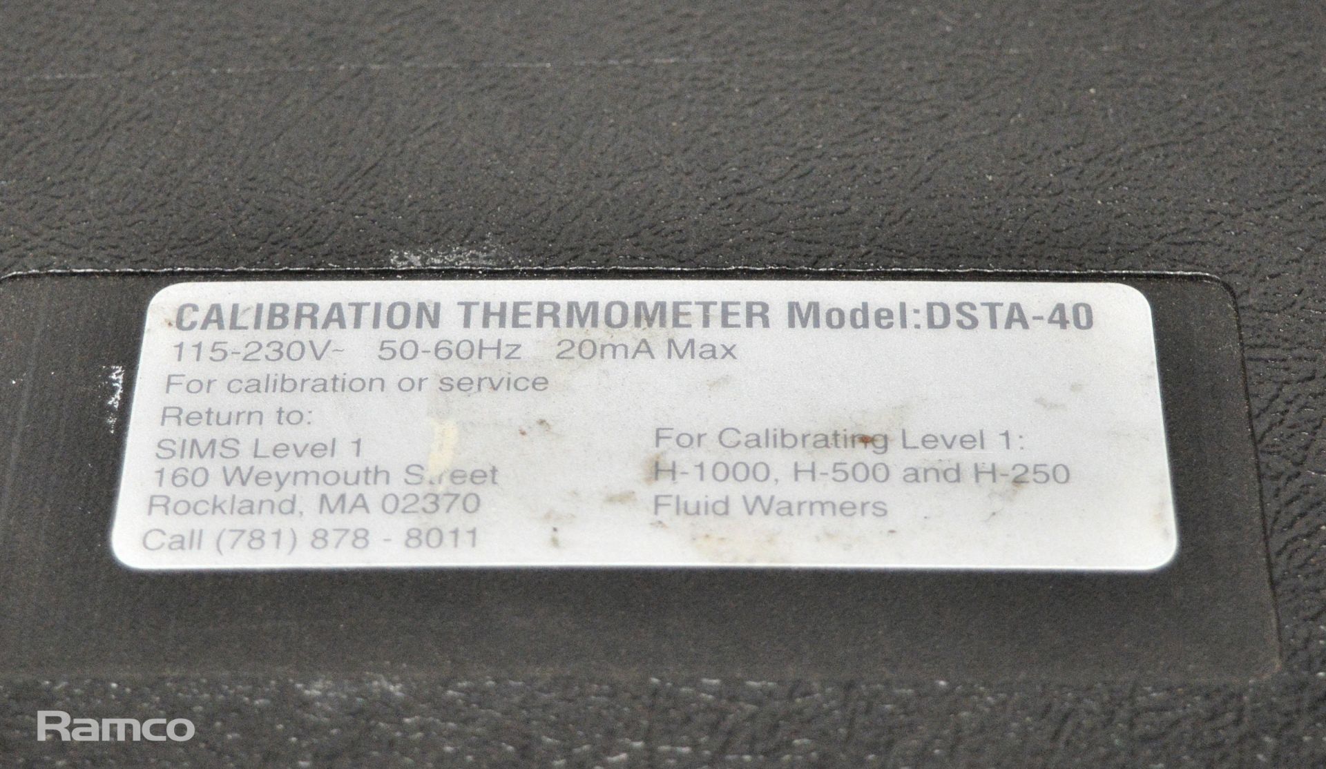 Calibration thermometer DSTA-40 - Image 4 of 5