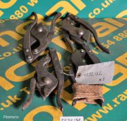 4x Barbed wire cutters