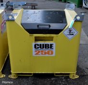 Fuel Proof Cube 250 fuel dispenser - empty 160kg full 373kg