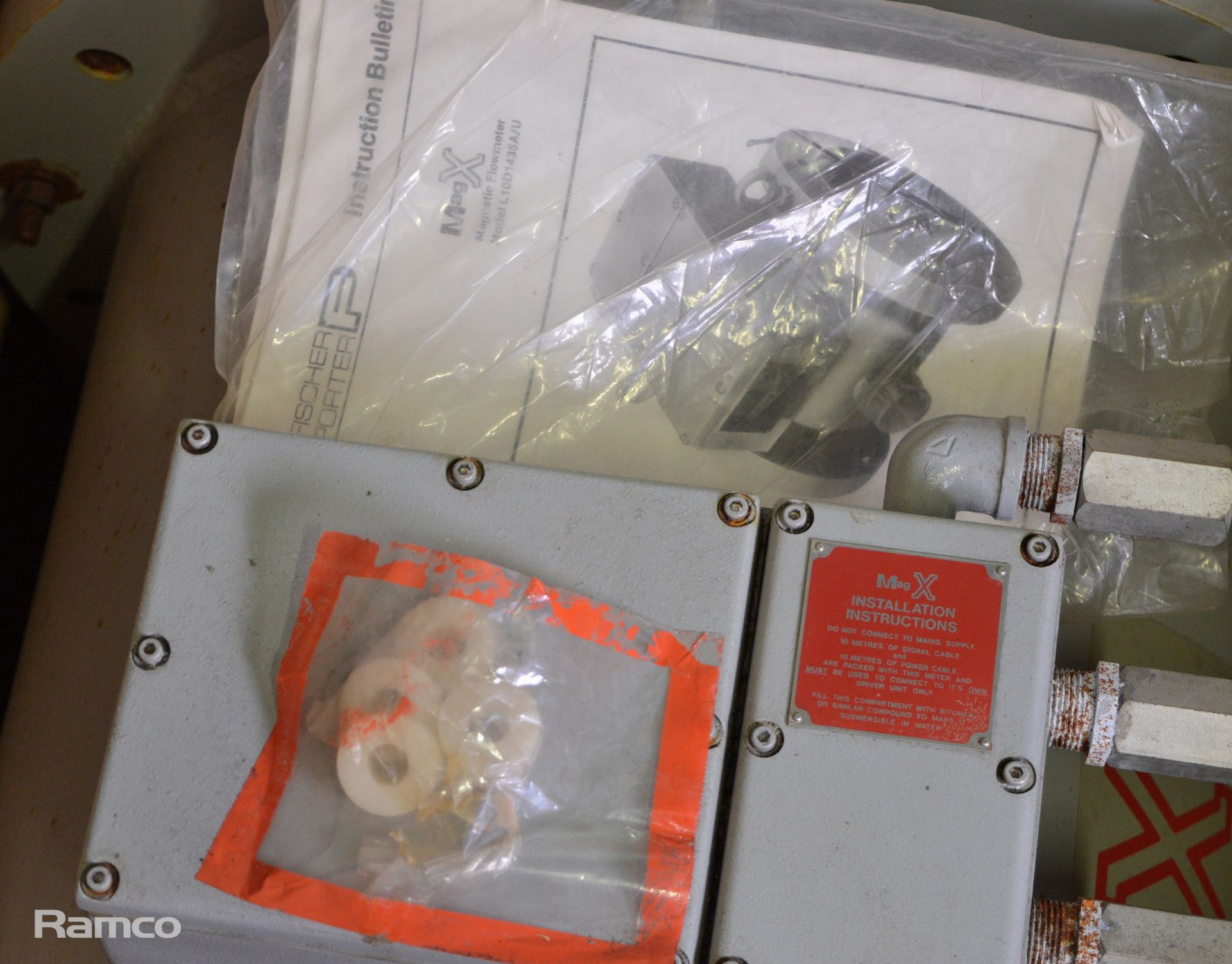 Mag-X Fiscer Porter Magnetic flow meter - model L10D - 1435A/U - unused with instructions - Image 4 of 7