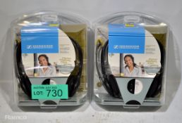 2x Sennheiser PC 131 Communications Headsets