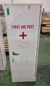 White Metal First Aid Cabinet L560 x W340 x H1630mm