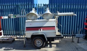 Terex-Amida AL4000 mobile light tower 455 x 156 x 173