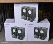 3x Edifier R19U premium PC speakers - AS NEW