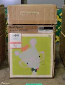 Mamas & Papas Framed pictures - Pixie & Pinch Girls - 10 per box - 2 boxes