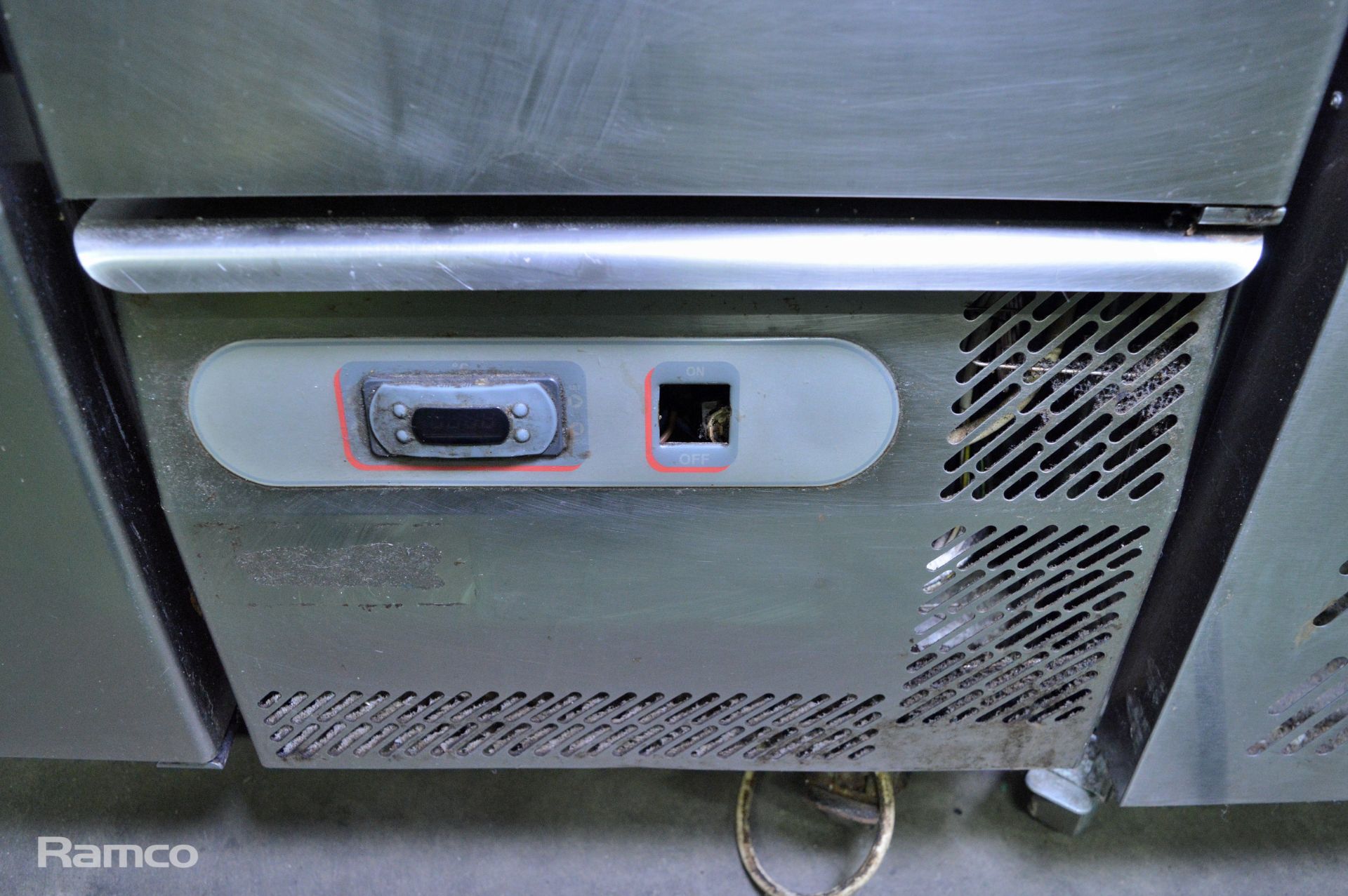 Friulinox TK37 Silver 3 door counter refrigerator - 230V - 50Hz - Image 6 of 7