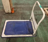 Worklifts LTD folding trolley L60 x W90 x H87cm