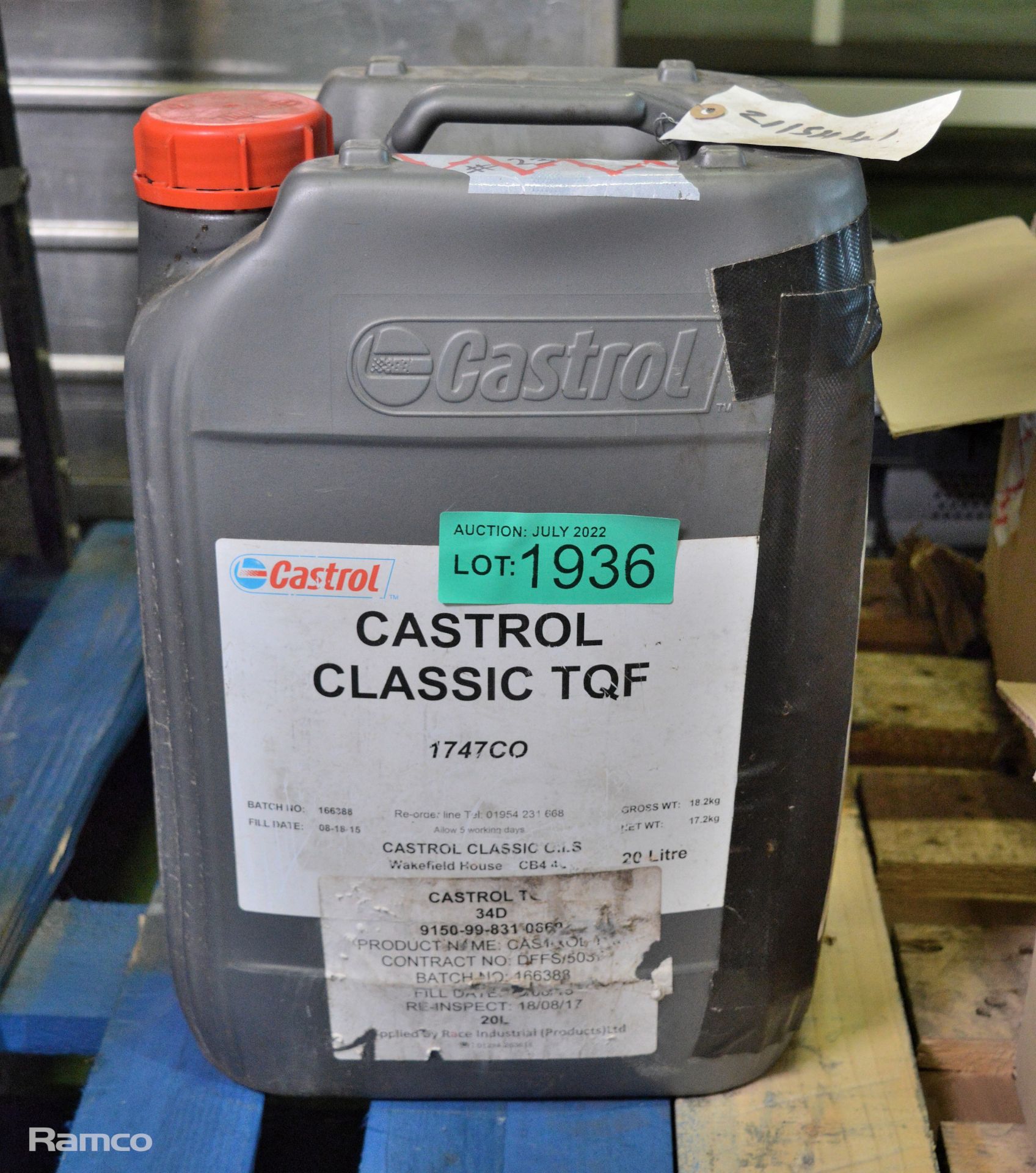 20LT Castrol classic TQF power steering fluid