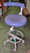 A-Dec 422 Assistants Stool