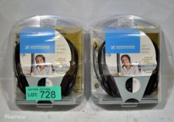2x Sennheiser PC 131 Communications Headsets
