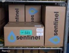5x Sentinel soap/antibacterial hand gel wall dispensers